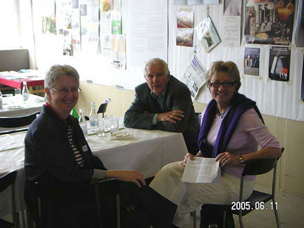 R13: Margret Limacher, Peter Cox, Bibi Wallenborg Oredsson